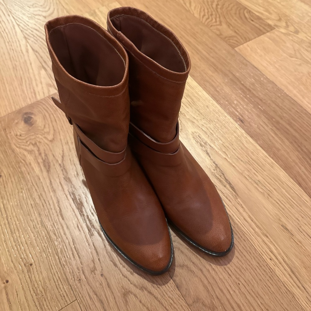Loeffler Randall - Brown Leather Women's Boots - Size 9